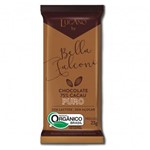 Barra de Chocolate 75% Cacau Cx. 20 Unidades Lugano By Bella Falconi