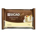 Barra de Chocolate Branco Gold 2,1kg - Sicao