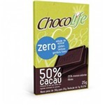Barra de Chocolate Chocolife Amargo 50% Cacau 25g