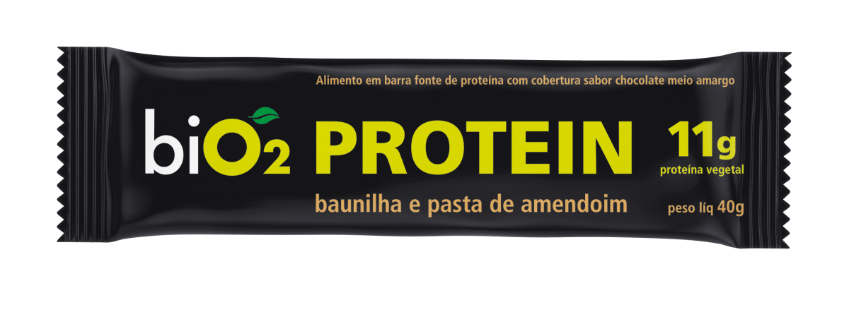 Barra de Proteína Baunilha 40g - BiO2