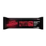 Barra de Proteína Trio Super Protein Fruits & Cream com 40g
