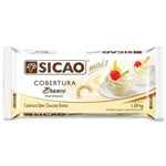 Barra Sicao Cobertura Chocolate Branco Fracionado (1,01Kg)