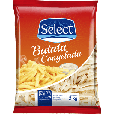 Batata Congelada Select 2kg