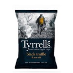 Batata Frita Tyrrells Black Truffle e Sea Salt 150g Batata Frita Tyrrells Black Truffle e Sea Salt 150g