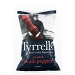 Batata Frita Tyrrells Sea Salt e Black Pepper 150g