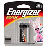 Bateria Alcalina 9v Energizer Max