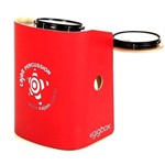Bateria Cajón Percussion Gig Box Gb-vr Vermelho Mini Bateria Cajón Kit Compacto