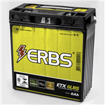 Bateria ERBS ETX6LBS (YB5LB / 12N5.3B / YTX5LBBS / YTX6LBBS) Selada CRYPTON / XTZ 125 / MVK FOX / Hunter 90 / 100 / Dafra ZIG 100