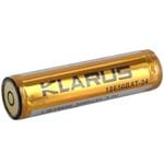 Bateria Klarus de Lítio Recarregável 18650 com 3400mah 3 7v Pólos Automáticos Magnética Crosster