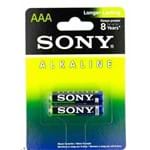 Bateria Sony Alcalina PALITO AAA com 2