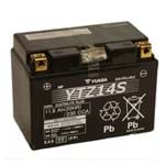 Bateria Yuasa YTZ14S Shadow 750 ANO 2001 a 2013 CB 1300 Four / Midnight 950 09/12/ Honda XL700 Transalp ( Selada )