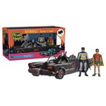 Batmóvel Clássico dos Anos 60 com os Bonecos Batman e Robin - Funko