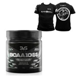 Bcaa 10:1:1 - 250g 3vs Nutrition + Camiseta Caveira Eduardo Correa Dry Fit Black Skull M