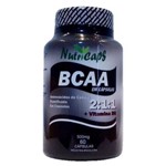 BCAA 500mg com Vitamina B6 - 60 Cápsulas