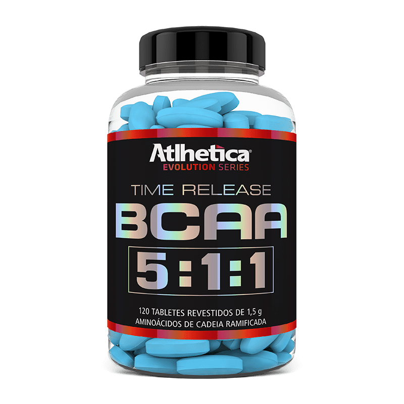 BCAA Time Release 5:1:1 (120tabs) Atlhetica Nutrition