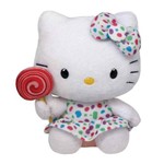 Beanie Babies Hello Kitty Branca - Dtc