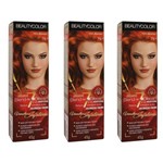 Beautycolor Tinta Creme Especial 76.44 Ruivo Absoluto (kit C/03)
