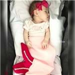 Bebê Cobertor de Sereia Pink 0 a 6 Meses