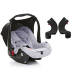 Bebê Conforto ABC Design Risus Graphite Grey + Adaptador para Carrinho Mint