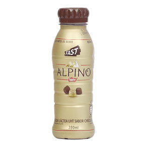 Bebida Láctea UHT Alpino Fast 280ml