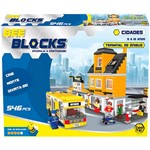 Bee Blocks - Terminal de Ônibus 546 Peças
