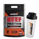 Beef Protein Isolate - 1.8 Kg - New Millen - Chocolate + Coqueteleira