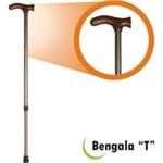 Bengala Alumínio T com Regulagem Bronze/Bronze Fina BTRBB Alo (Cód. 11547)