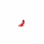 Berloque Sapato Vermelho Pulseira Emoções Banhado em Ródio