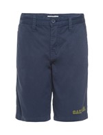 Bermuda Color Infantil Calvin Klein Jeans Estampa Frente Marinho - 2