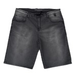 Bermuda Jeans Wg Tamanho Especial - Cinza - 50