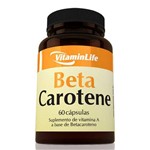 Beta Carotene - 60 Cápsulas - Vitaminlife