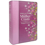 Bíblia de Estudo da Mulher Cristã | Harpa Cristã Pink