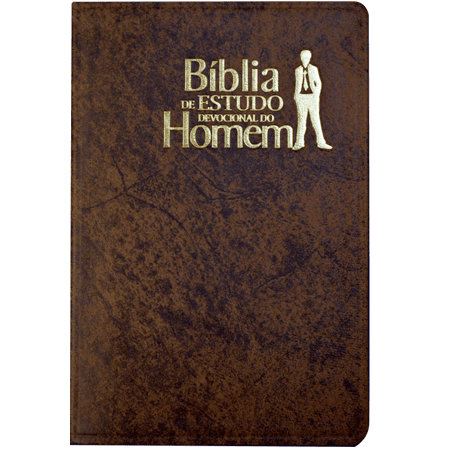 Bíblia de Estudo Devocional do Homem Marrom