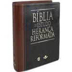 Bíblia de Estudo Herança Reformada Preta e Marrom