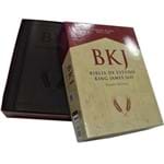 Bíblia de Estudo King James 1611 Estudo Holman Luxo Preta