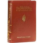 Bíblia de Estudo Pentecostal Luxo Média Vinho