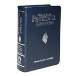 Bíblia de Estudo Pentecostal Média com Harpa Cristã Azul