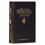 Bíblia de Estudo Pentecostal Média com Harpa Cristã Preta