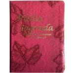 Bíblia Edição de Promessas Letra Grande Pink Folhas