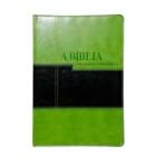 Bíblia em Ordem Cronológica Verde e Preta