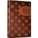 Bíblia Floral- Marrom