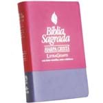Bíblia GIG Harpa Luxo LGIG Pink / Violeta