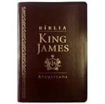 Bíblia King James Atualizada Letra Grande Marrom