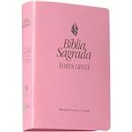 Bíblia Média Harpa Rosa