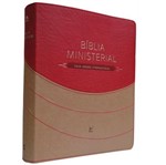 Biblia Ministerial Nvi - Marrom e Vermelho - Vida