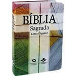 Bíblia Nova Almeida Atualizada Letra Gigante Semiflexível Cruz