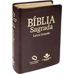 Bíblia Nova Almeida Atualizada Letra Grande com Índice Marrom