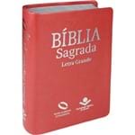 Bíblia Nova Almeida Atualizada Letra Grande com Índice Pêssego