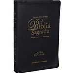 Bíblia Rc Letra Gigante com Índice - Luxo Preta