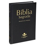 Bíblia Sagrada Almeida Capa Dura Preta 16,5 Cm